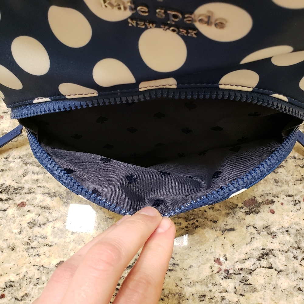 NWT Kate Spade Medium Backpack, Vintage, polka Dots - Picture 7 of 11